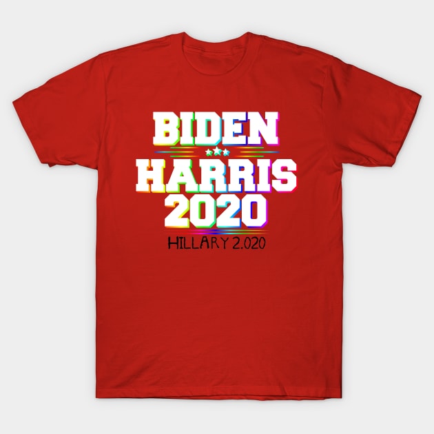 Biden Harris Political Satire Campaign T-Shirt by CharJens